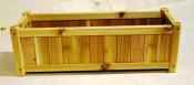 Click to enlarge image Large Rectangular Western Red Cedar Box - Western Red Cedar Planter Boxes - Square and Rectangular Planter Boxes!