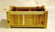 Click to enlarge image Medium Rectangular Western Red Cedar Box - Western Red Cedar Planter Boxes - Square and Rectangular Planter Boxes!