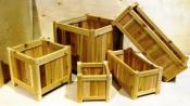 Click to enlarge image Package of Square and Rectangular Western Red Cedar Boxes - Western Red Cedar Planter Boxes - Square and Rectangular Planter Boxes!